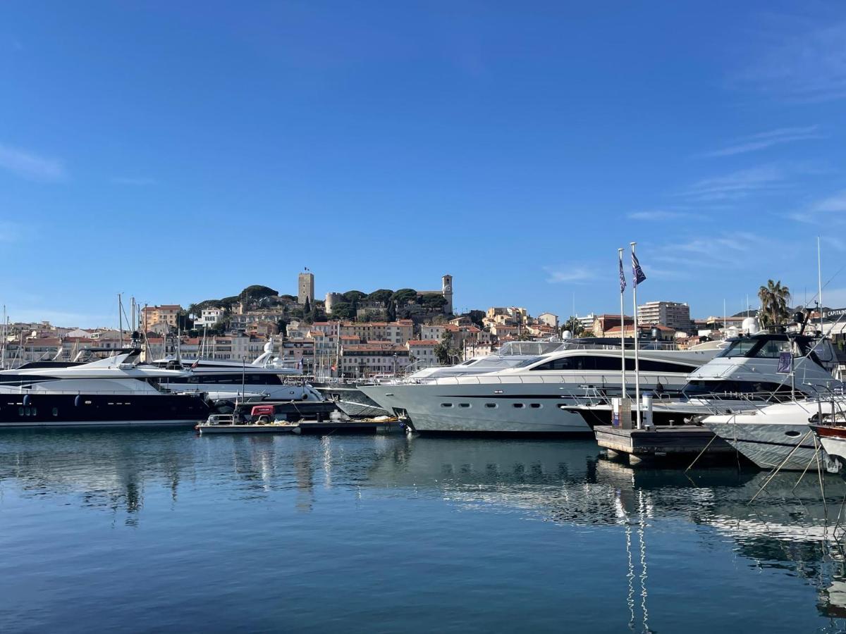 Cannes : Agreable Et Lumineux Appartement Vue Mer Buitenkant foto